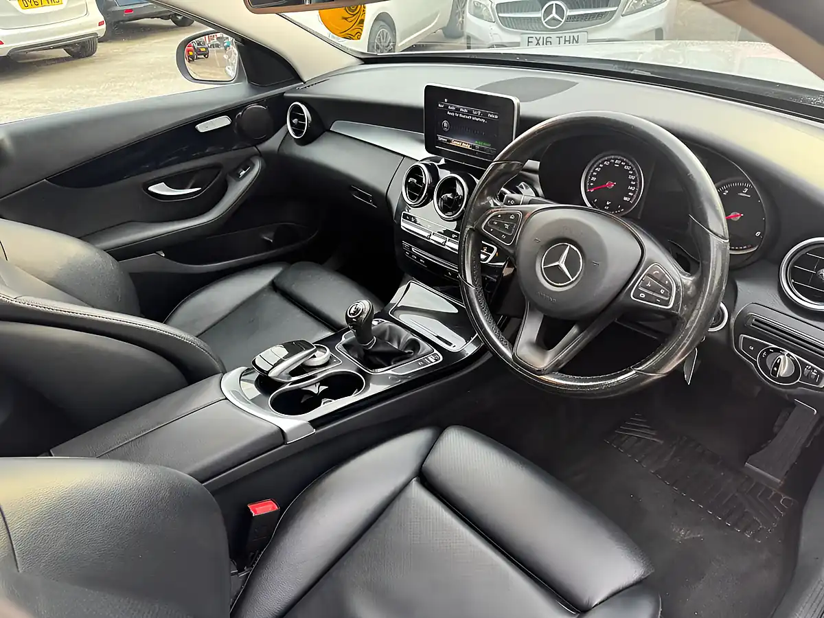 Used 2016 Mercedes-Benz C Class Se Diamond Silver - Interior and Exterior details 12