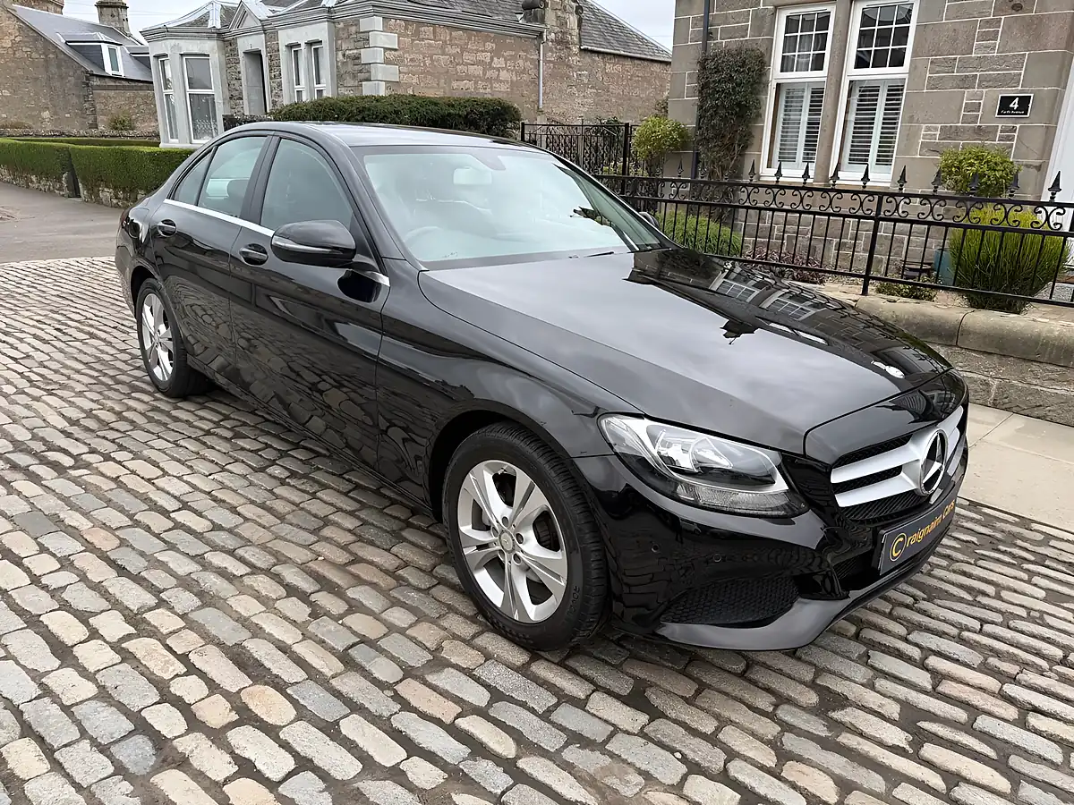Used 2016 Mercedes-Benz C Class Se Executive Edition Obsidian Black - Interior and Exterior details 4