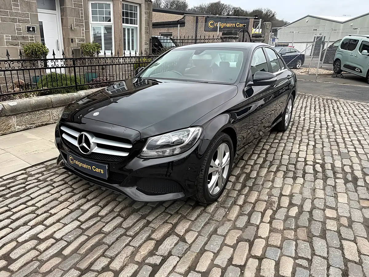 Used 2016 Mercedes-Benz C Class Se Executive Edition Obsidian Black - Interior and Exterior details 7