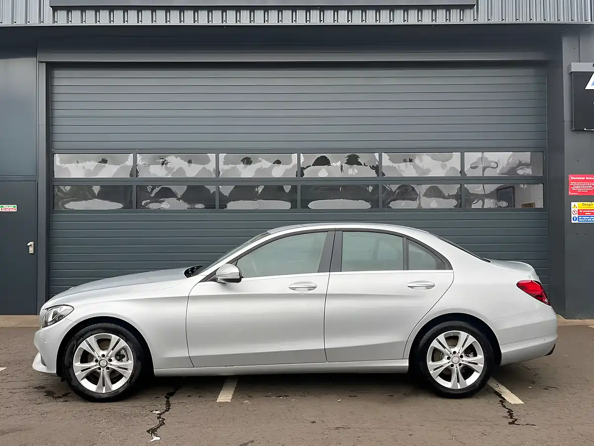 Used 2016 Mercedes-Benz C Class Se Silver - Interior and Exterior details 2