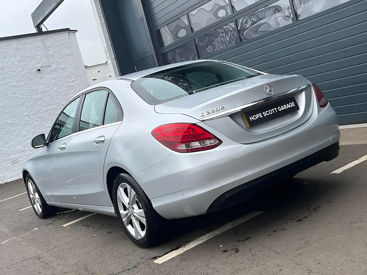 Used 2016 Mercedes-Benz C Class Se Silver - Interior and Exterior details 6