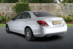 Used 2016 Mercedes-Benz C Class Se Silver - Interior and Exterior details 6