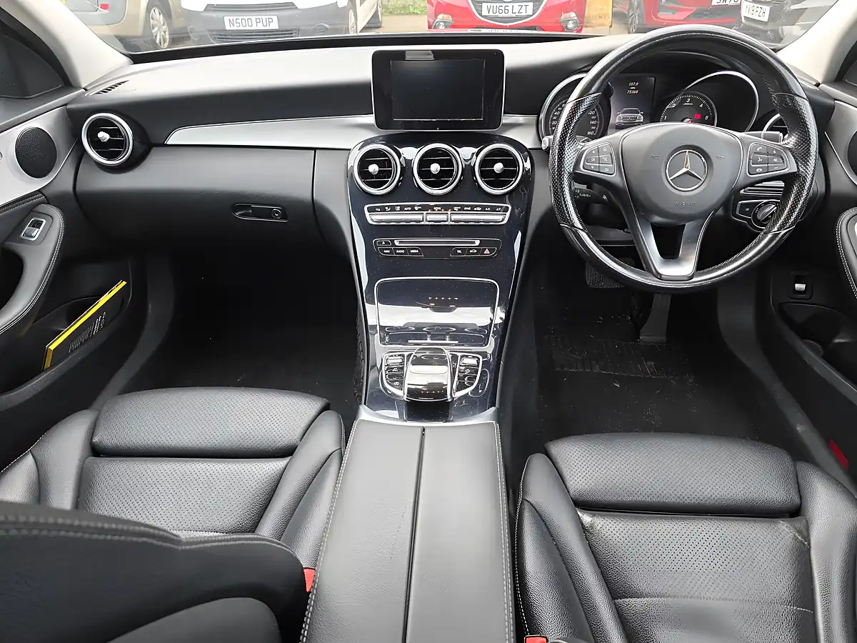 Used 2016 Mercedes-Benz C Class Sport Black - Interior and Exterior details 7