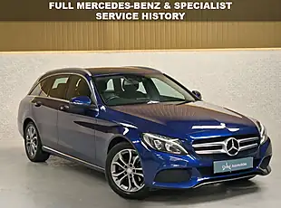 Used 2016 Mercedes-Benz C-Class Sport Brilliant Blue - Interior and Exterior details 2