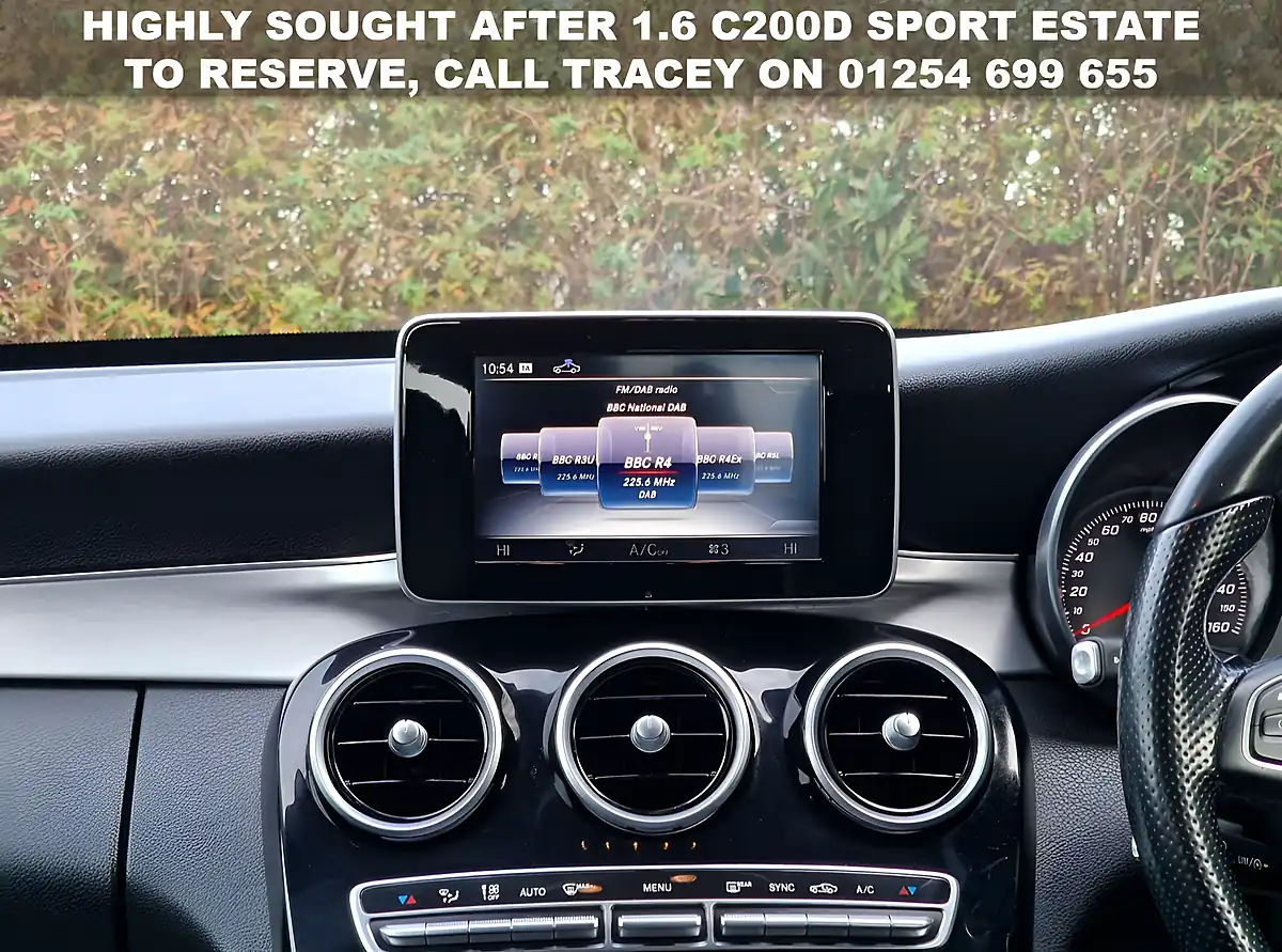 Used 2016 Mercedes-Benz C-Class Sport Brilliant Blue - Interior and Exterior details 3