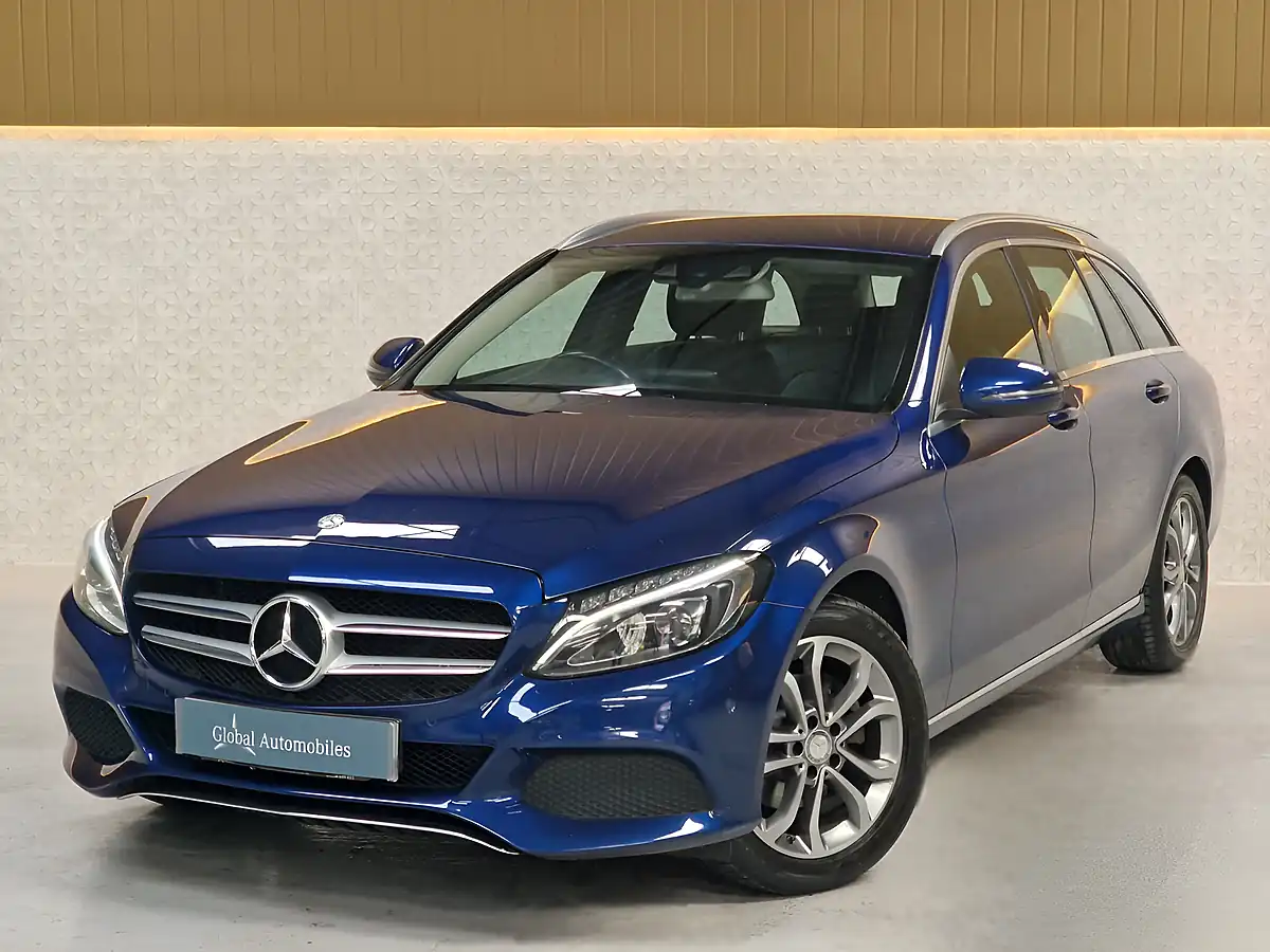 Used 2016 Mercedes-Benz C-Class Sport Brilliant Blue - Interior and Exterior details 5
