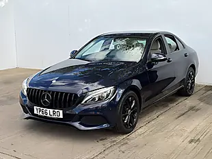 Used 2016 Mercedes-Benz C Class Sport Cavansite Blue - Interior and Exterior details 13