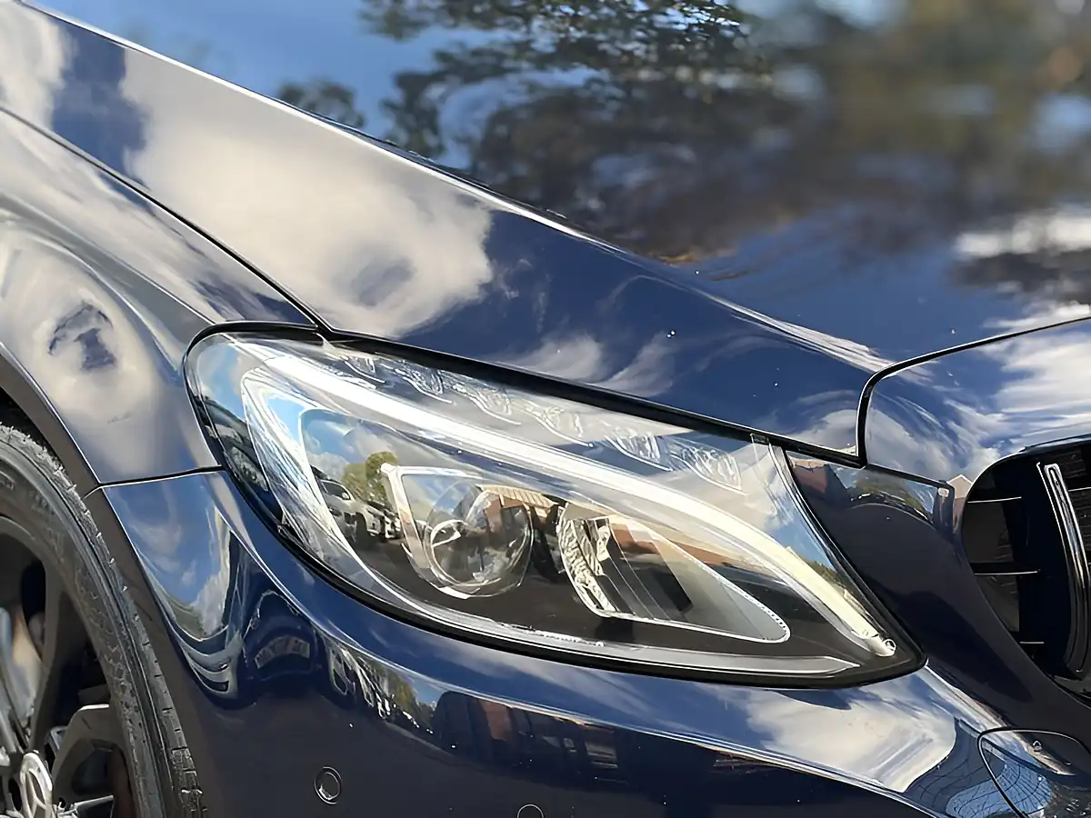 Used 2016 Mercedes-Benz C Class Sport Cavansite Blue - Interior and Exterior details 4