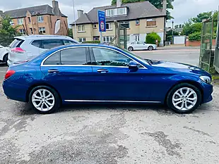 Used 2016 Mercedes-Benz C Class Sport (premium) Blue - Interior and Exterior details 10