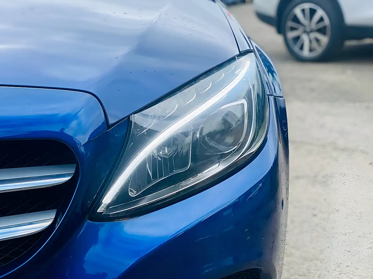 Used 2016 Mercedes-Benz C Class Sport (premium) Blue - Interior and Exterior details 14