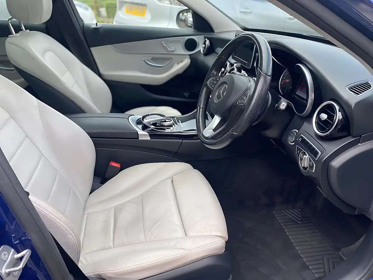 Used 2016 Mercedes-Benz C Class Sport (premium) Blue - Interior and Exterior details 16
