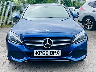 Used 2016 Mercedes-Benz C Class Sport (premium) Blue - Interior and Exterior details 2