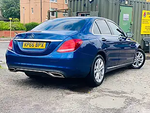 Used 2016 Mercedes-Benz C Class Sport (premium) Blue - Interior and Exterior details 7
