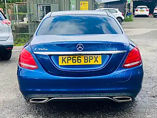 Used 2016 Mercedes-Benz C Class Sport (premium) Blue - Interior and Exterior details 8