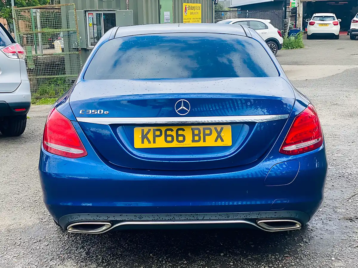 Used 2016 Mercedes-Benz C Class Sport (premium) Blue - Interior and Exterior details 8
