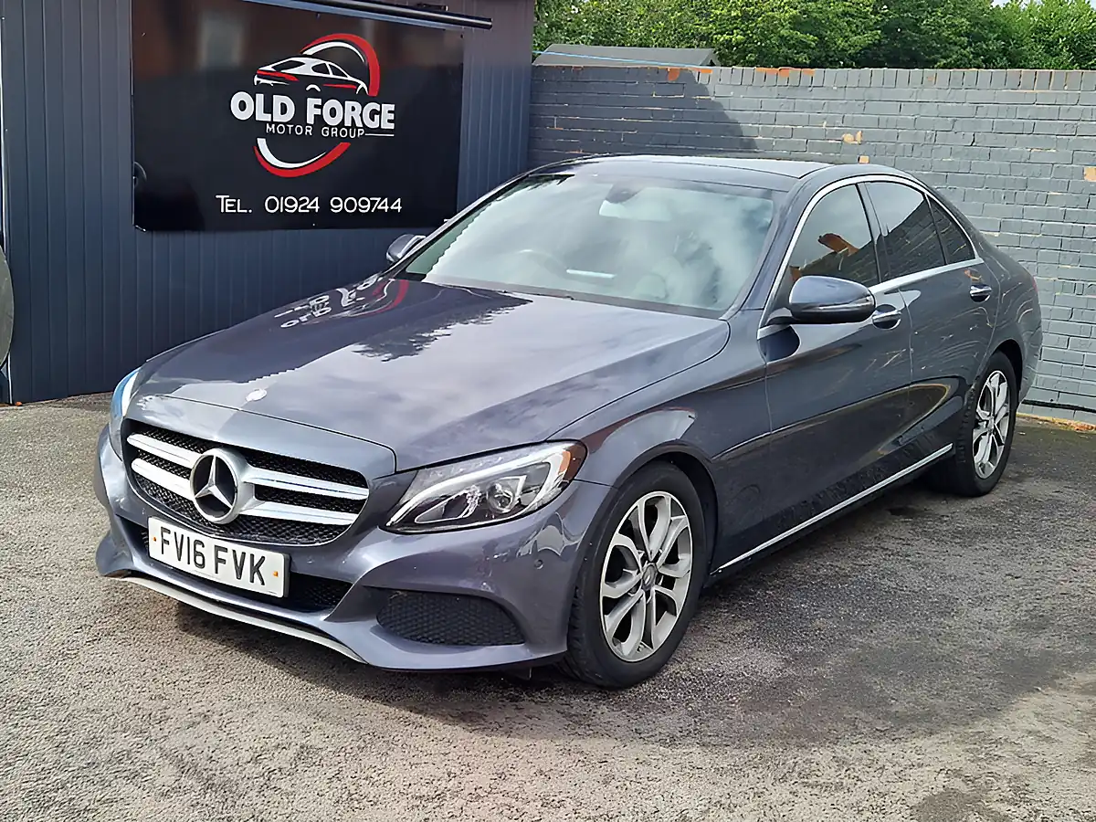 Used 2016 Mercedes-Benz C Class Sport (premium) Grey - Front View