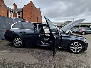 Used 2016 Mercedes-Benz C Class Sport (premium) Grey - Interior and Exterior details 12