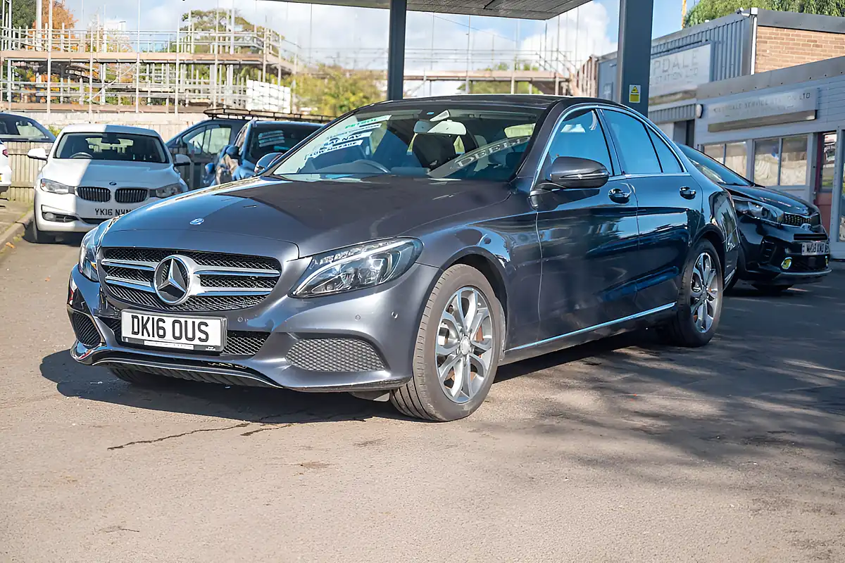 Used 2016 Mercedes-Benz C Class Sport (premium) Tenorite Grey - Interior and Exterior details 5