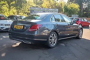 Used 2016 Mercedes-Benz C Class Sport (premium) Tenorite Grey - Interior and Exterior details 9