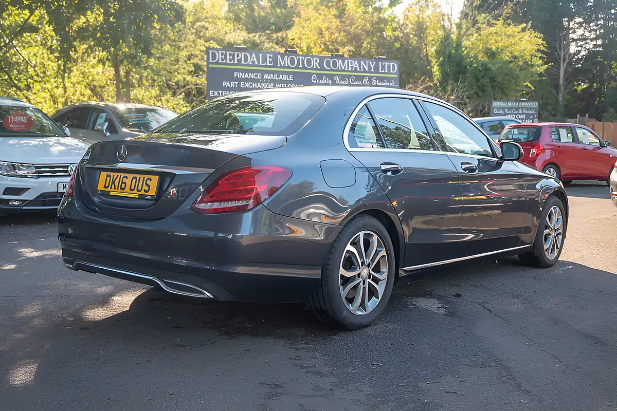 Used 2016 Mercedes-Benz C Class Sport (premium) Tenorite Grey - Interior and Exterior details 9