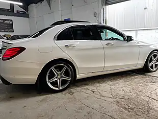Used 2016 Mercedes-Benz C Class Sport (premium) White - Interior and Exterior details 14