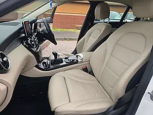 Used 2016 Mercedes-Benz C Class Sport White - Interior and Exterior details 10