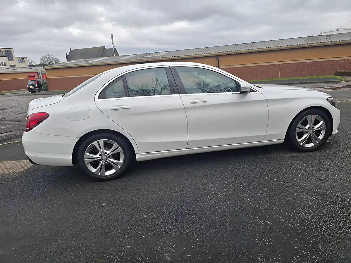 Used 2016 Mercedes-Benz C Class Sport White - Interior and Exterior details 18