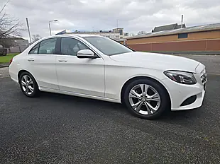Used 2016 Mercedes-Benz C Class Sport White - Interior and Exterior details 19