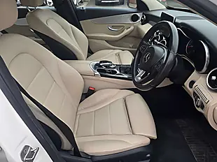 Used 2016 Mercedes-Benz C Class Sport White - Interior and Exterior details 4