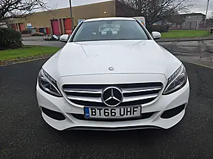 Used 2016 Mercedes-Benz C Class Sport White - Interior and Exterior details 5