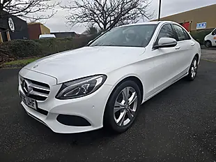 Used 2016 Mercedes-Benz C Class Sport White - Interior and Exterior details 9