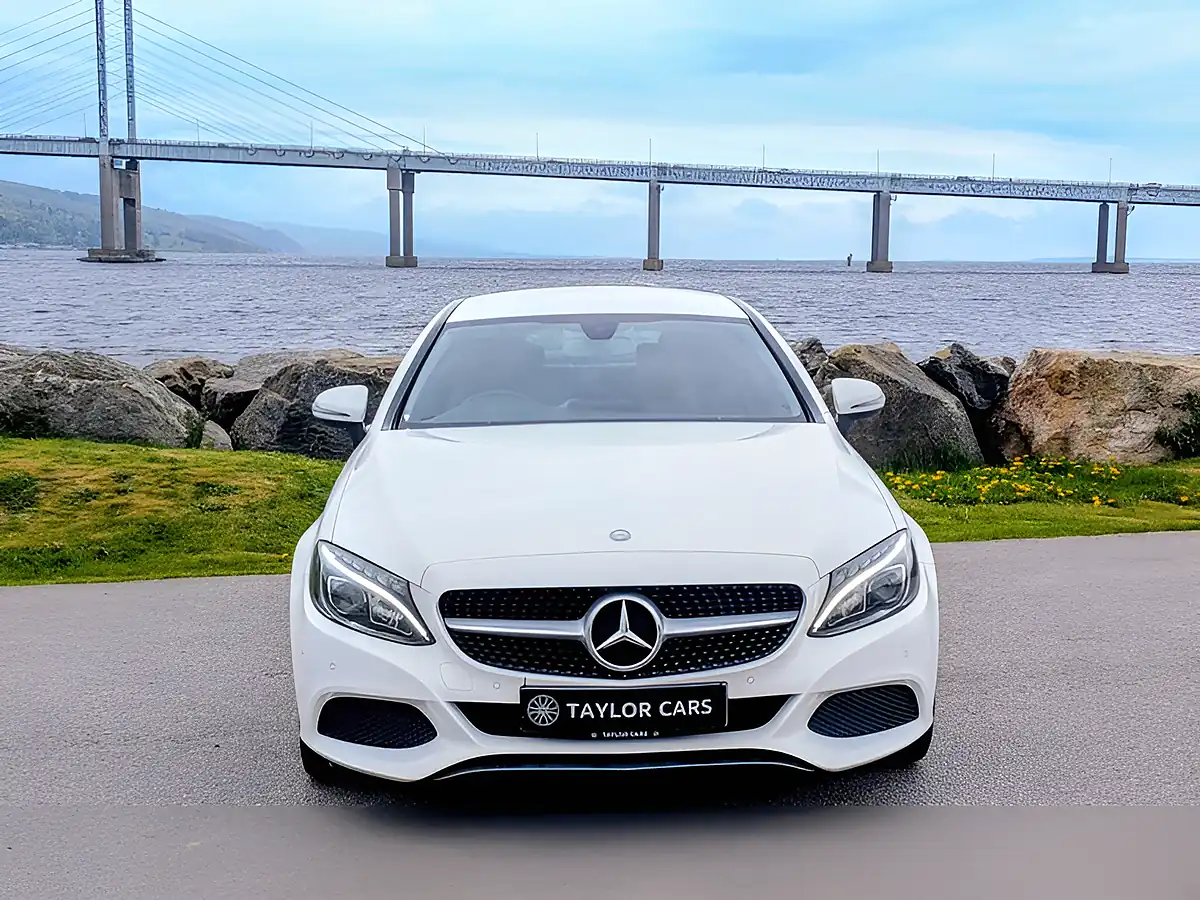 Used 2016 Mercedes-Benz C Class Sport White - Interior and Exterior details 2