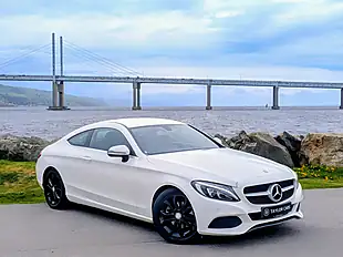 Used 2016 Mercedes-Benz C Class Sport White - Interior and Exterior details 3