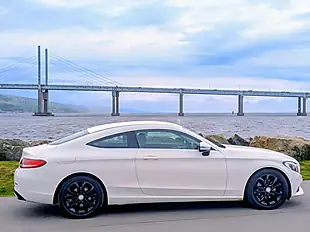 Used 2016 Mercedes-Benz C Class Sport White - Interior and Exterior details 4