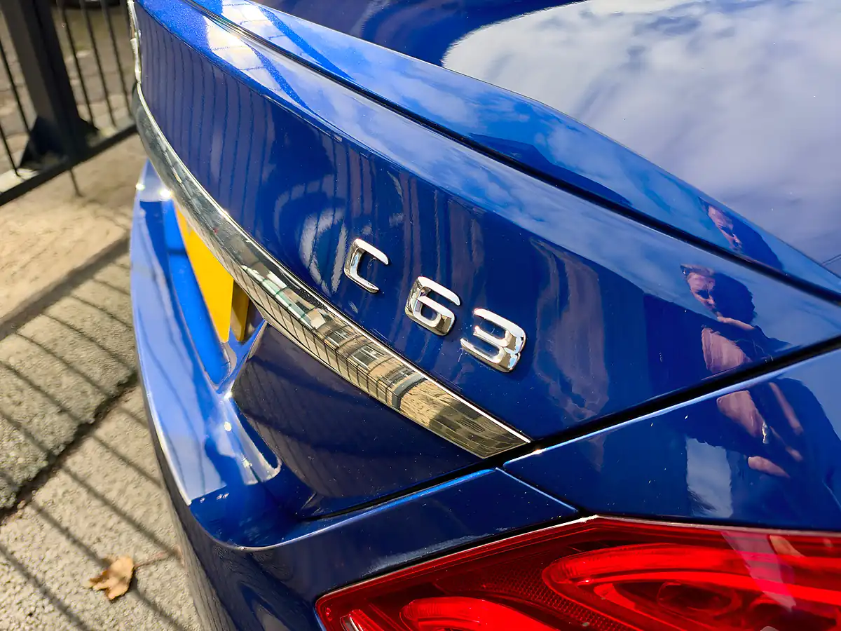 Used 2016 Mercedes-Benz C63 AMG Premium Brilliant Blue - Interior and Exterior details 12