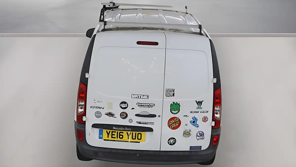 Used 2016 Mercedes-Benz Citan Lwb White - Interior and Exterior details 7
