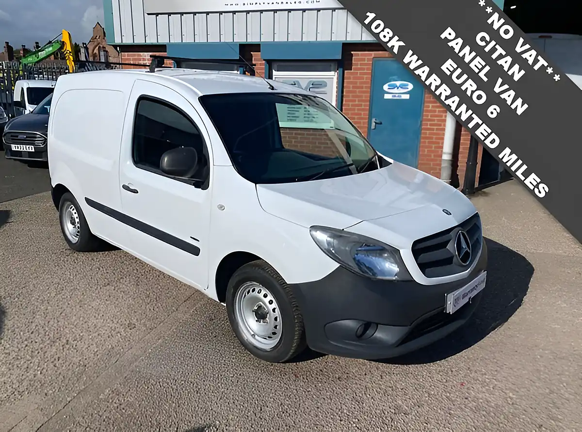 Used 2016 Mercedes-Benz Citan Panel Van L2 White - Interior and Exterior details 2