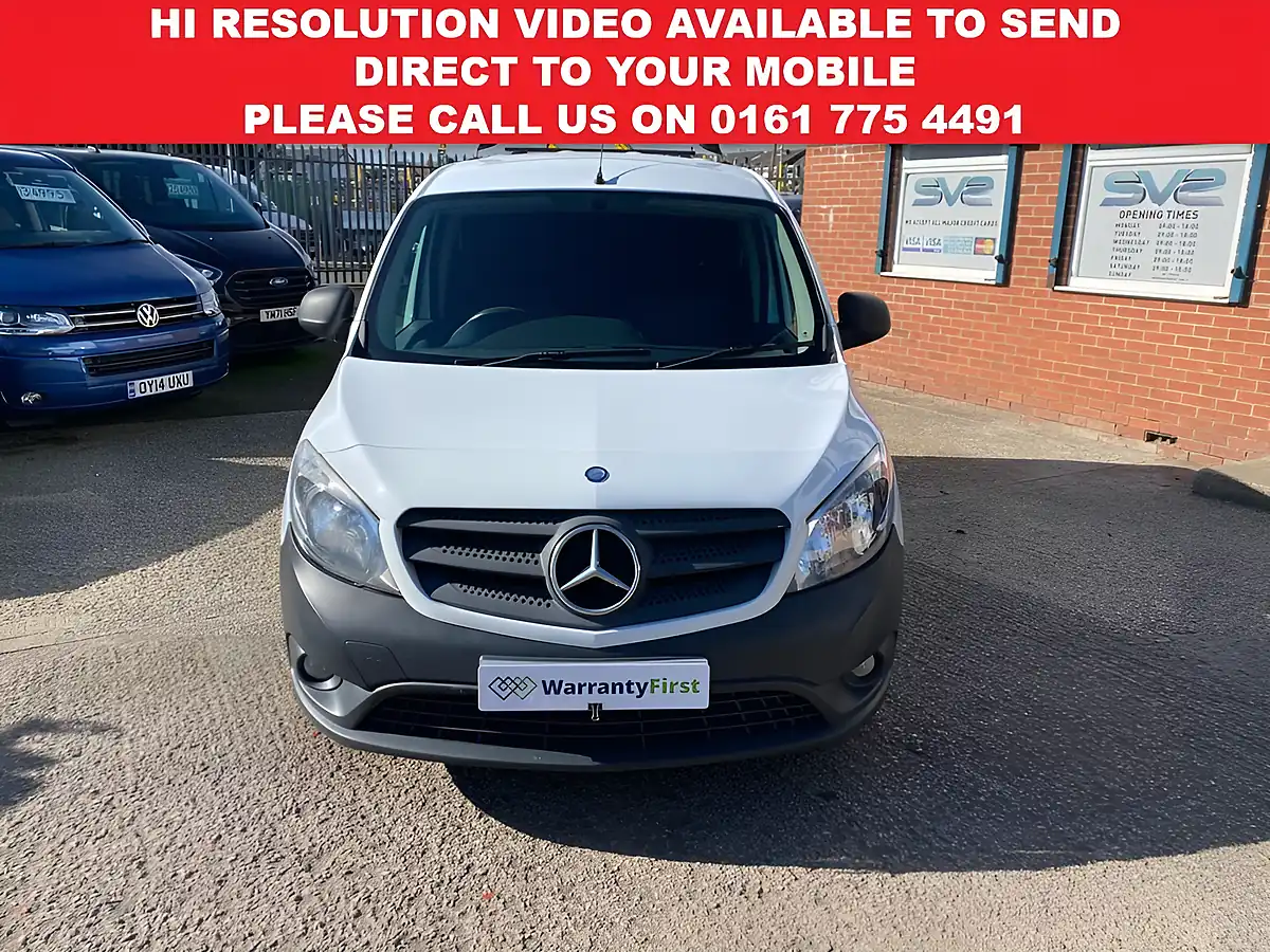 Used 2016 Mercedes-Benz Citan Panel Van L2 White - Interior and Exterior details 3