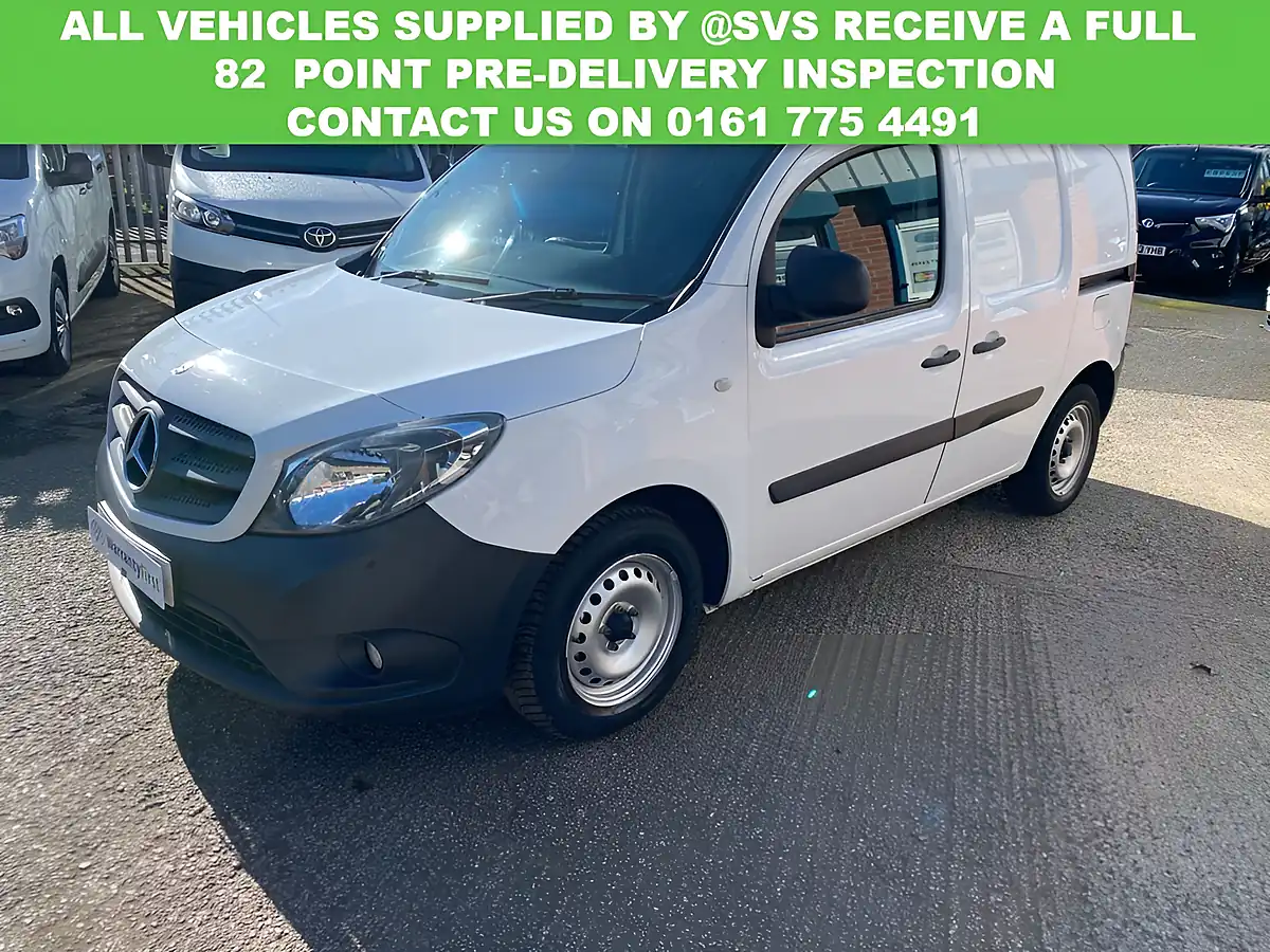 Used 2016 Mercedes-Benz Citan Panel Van L2 White - Interior and Exterior details 4