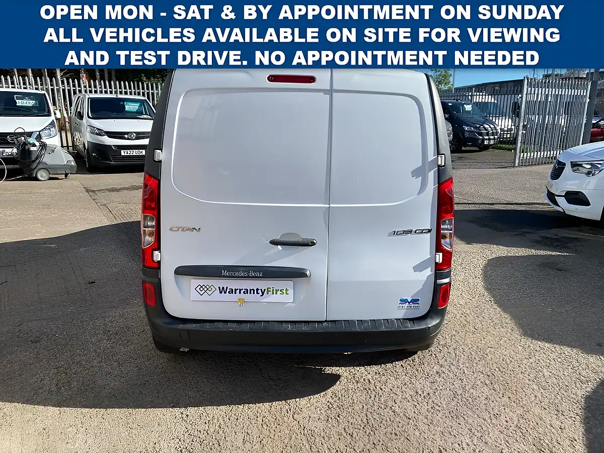 Used 2016 Mercedes-Benz Citan Panel Van L2 White - Interior and Exterior details 7
