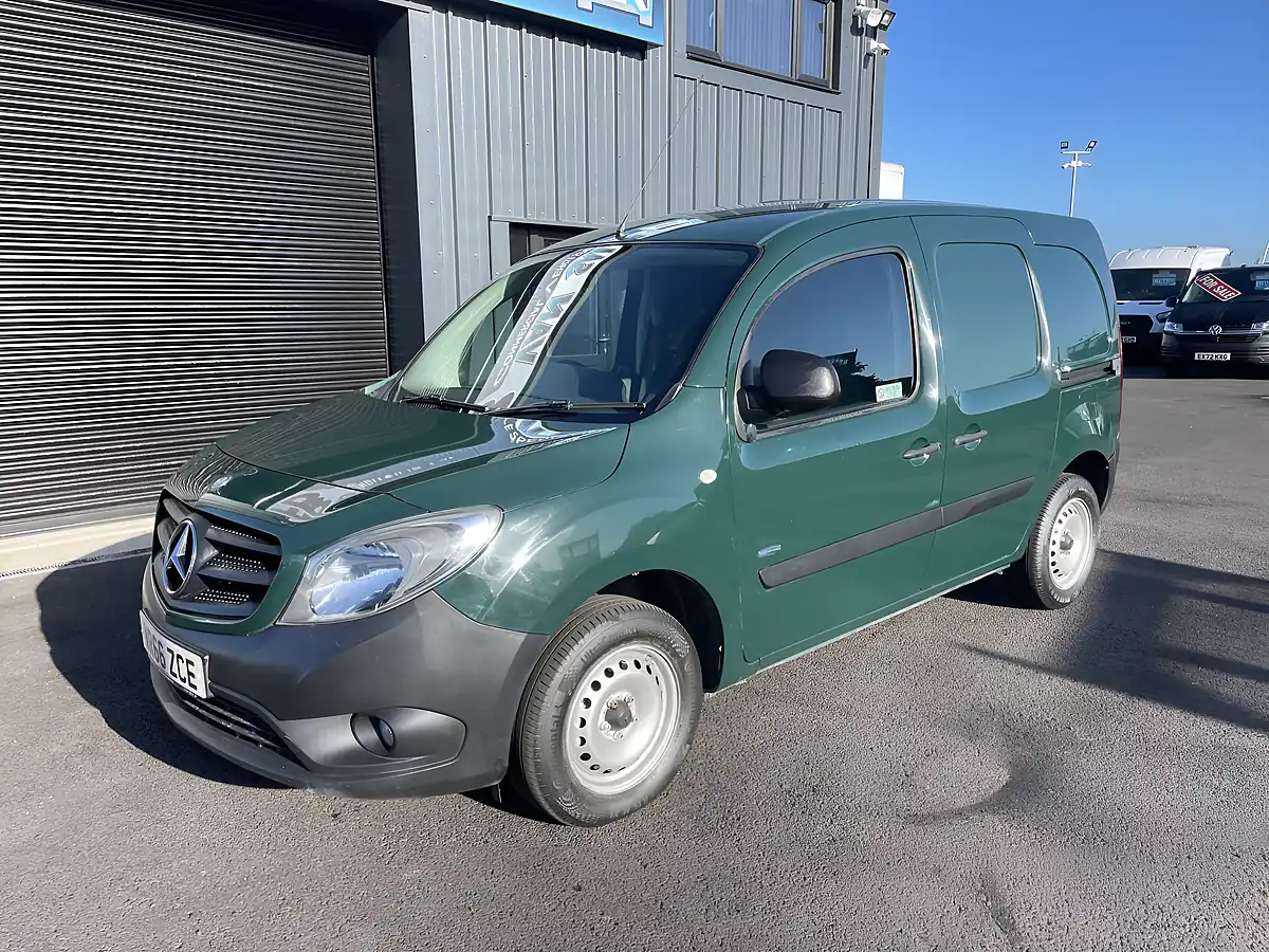 Used 2016 Mercedes-Benz Citan Swb Green - Interior and Exterior details 2