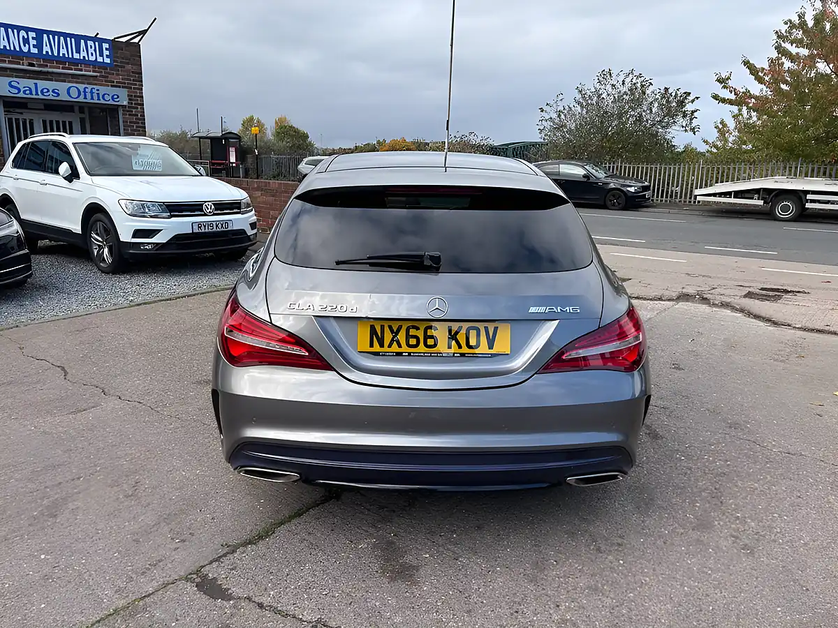 Used 2016 Mercedes-Benz Cla AMG Line Grey - Interior and Exterior details 8