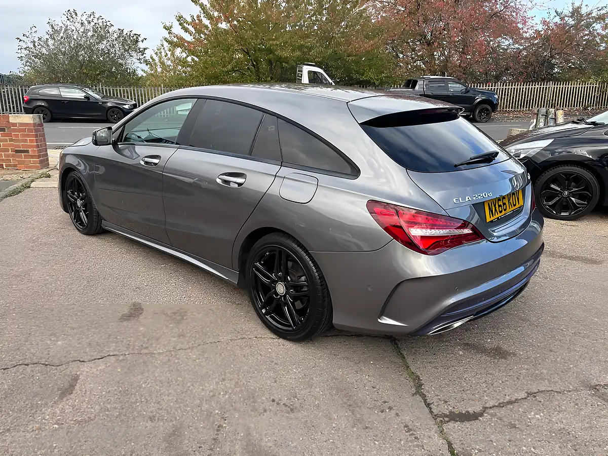 Used 2016 Mercedes-Benz Cla AMG Line Grey - Interior and Exterior details 9