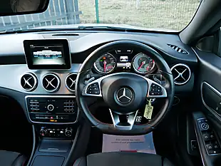 Used 2016 Mercedes-Benz Cla AMG Line Polar Silver Metallic - Interior and Exterior details 14