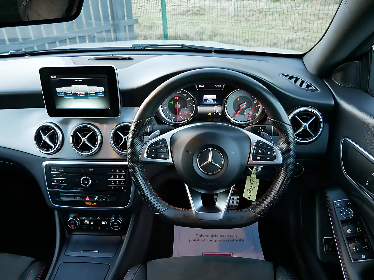 Used 2016 Mercedes-Benz Cla AMG Line Polar Silver Metallic - Interior and Exterior details 14