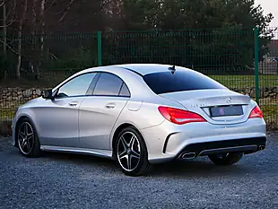 Used 2016 Mercedes-Benz Cla AMG Line Polar Silver Metallic - Interior and Exterior details 7