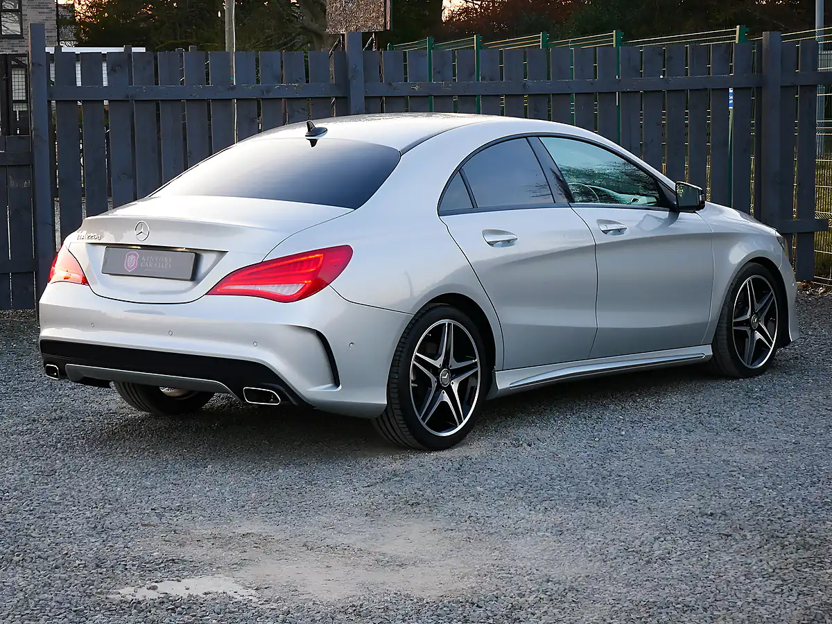 Used 2016 Mercedes-Benz Cla AMG Line Polar Silver Metallic - Interior and Exterior details 9