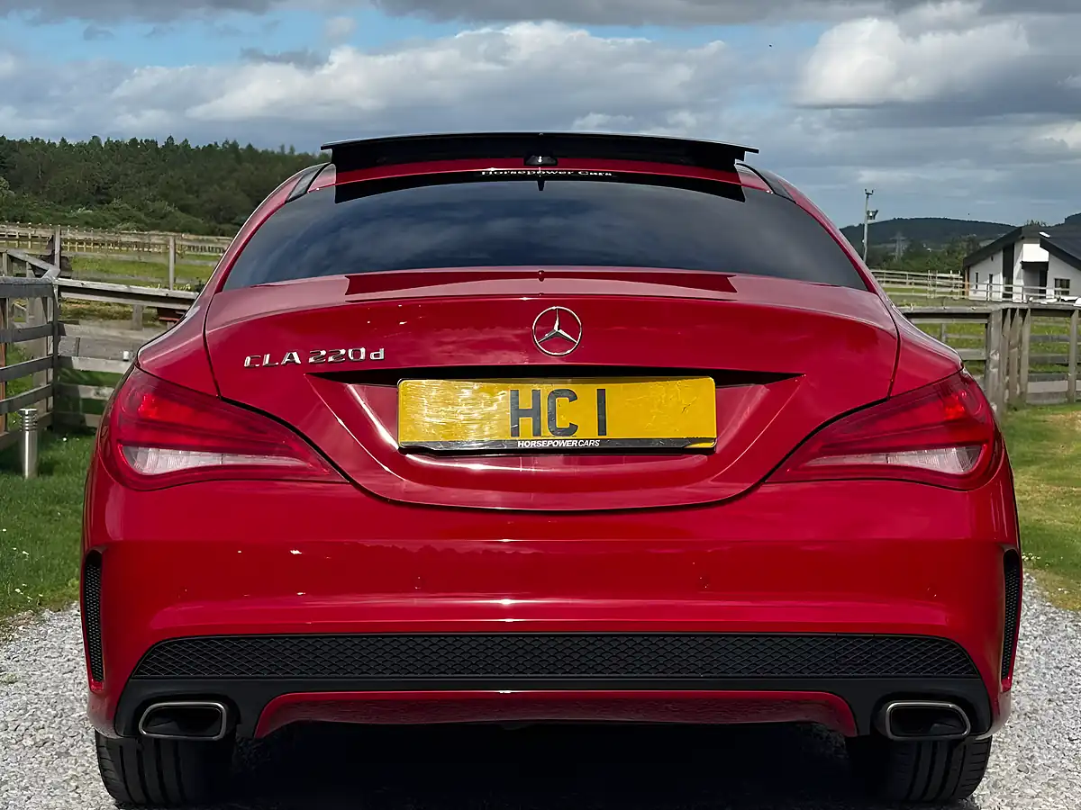 Used 2016 Mercedes-Benz Cla AMG Line Red - Interior and Exterior details 10