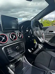 Used 2016 Mercedes-Benz Cla AMG Line Red - Interior and Exterior details 12