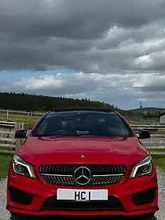 Used 2016 Mercedes-Benz Cla AMG Line Red - Interior and Exterior details 5